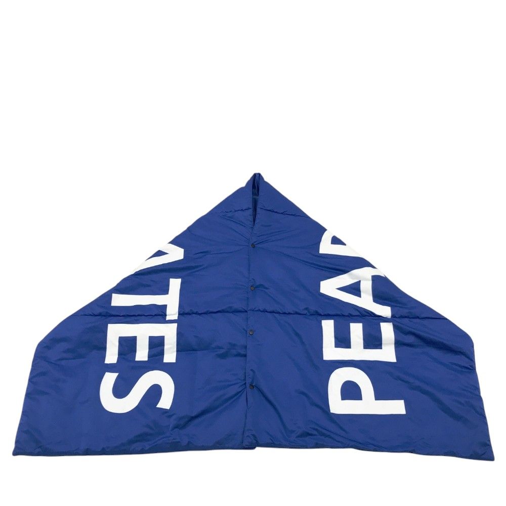 再々値下げ☆美品☆パーリーゲイツ☆中綿ストール PEARLY GATES パーリーゲイツ 中綿BIGショール ブルー系 [240101094496