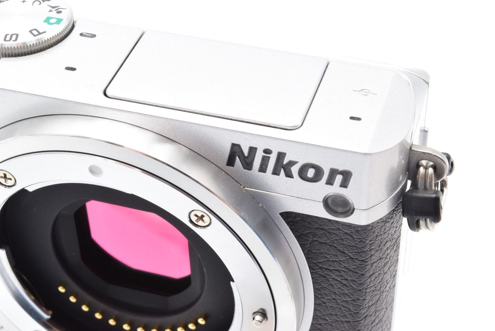 100829☆極上品☆ Nikon ミラーレス一眼 Nikon1 J5 ボディ シルバー