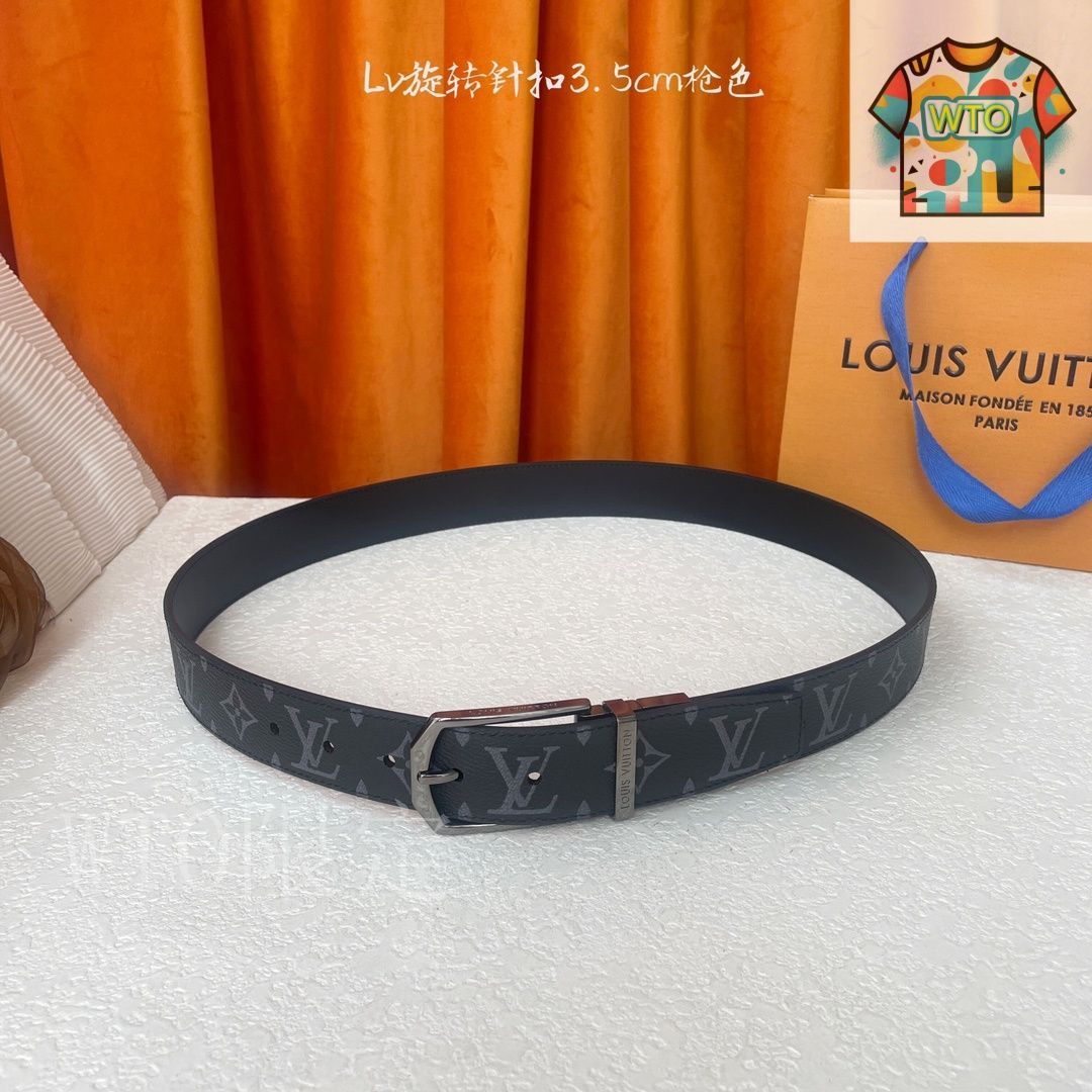今日特価】Louis Vuitton ルイヴィトン レザーベルト-3 - メルカリ