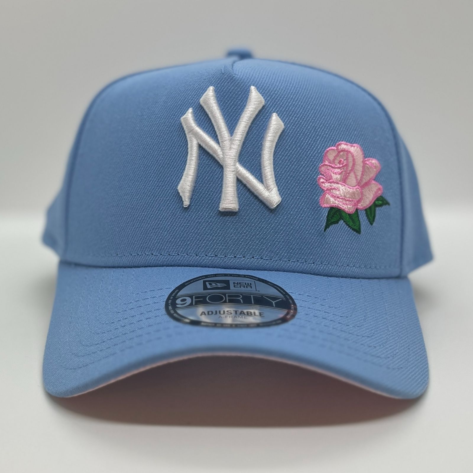 【海外限定】ニューエラ ニューヨークヤンキース 9FORTY Aフレーム スカイ 9FORTY ニューエラ A-Frame Snapback メジャーリーグ 海外限定
