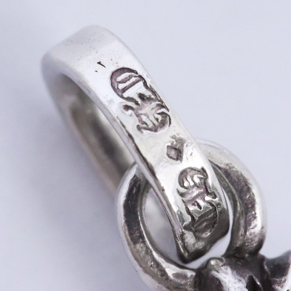 CHクロスベビーファットチャームwithパヴェダイヤモンド クロムハーツCHクロスベビーファットチャーム22Kwithパヴェ