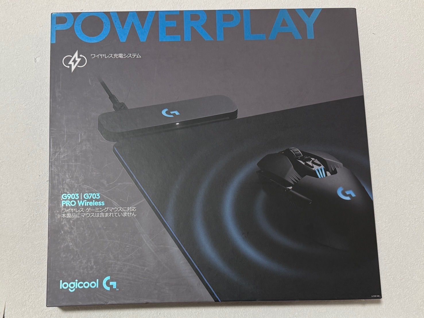 Logicool G ゲーミングマウスパッド G-PMP-001 POWERPLAY ワイヤレス 充電 対応 ハード u0026 クロス 2種類