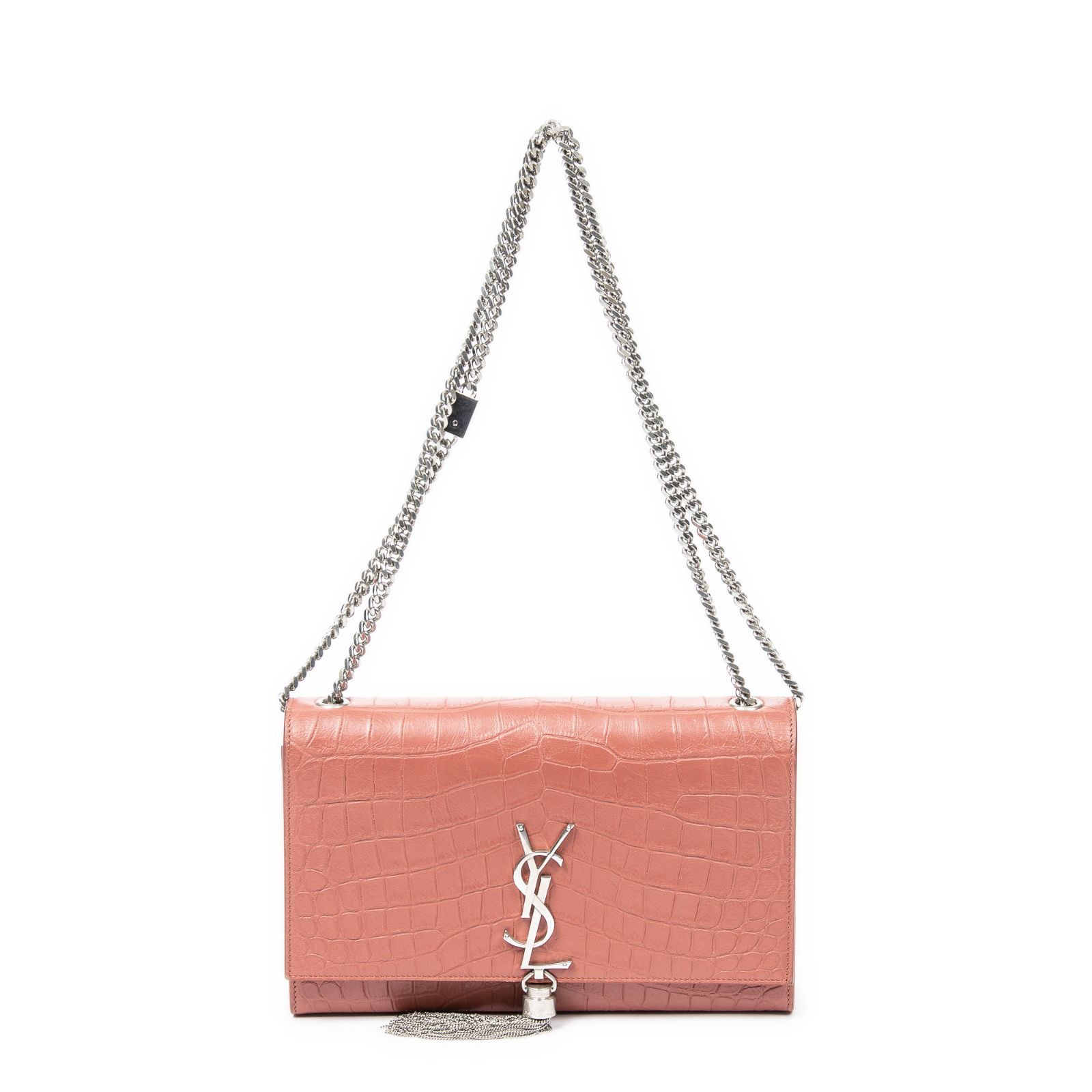 YVES SAINT LAURENT イヴサンローラン ミディアム タッセル