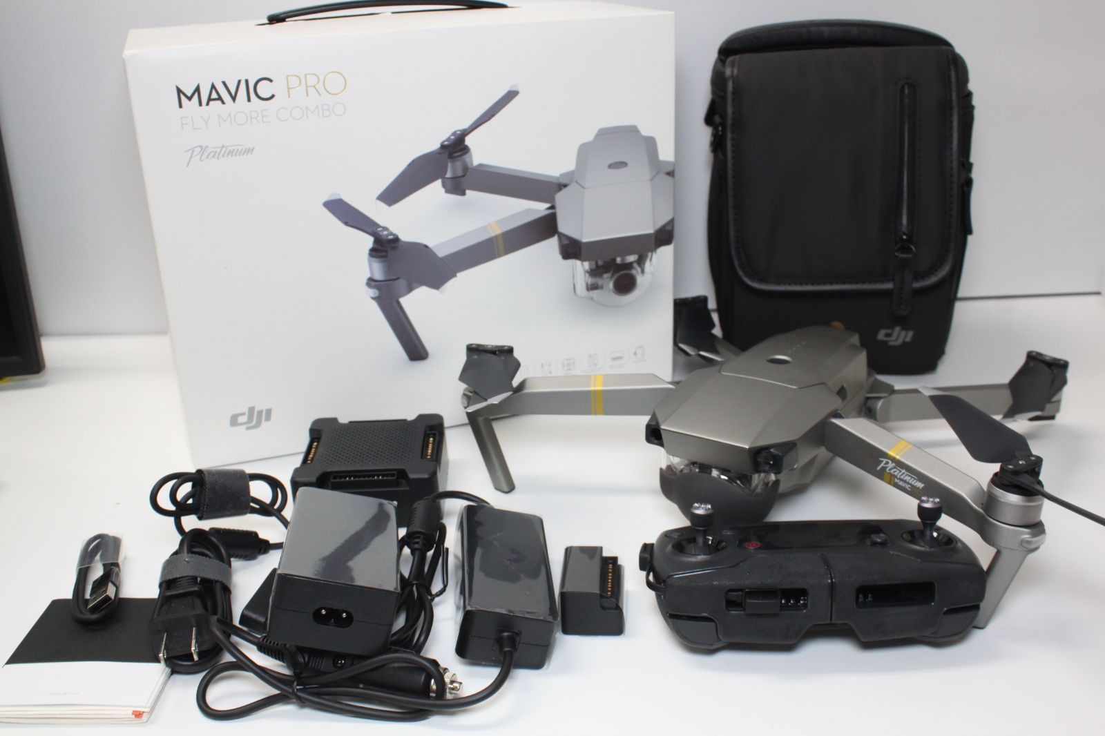 ジャンク品 DJI|Mavic Pro Platinum Fly Moreコンボ|ドローン ④