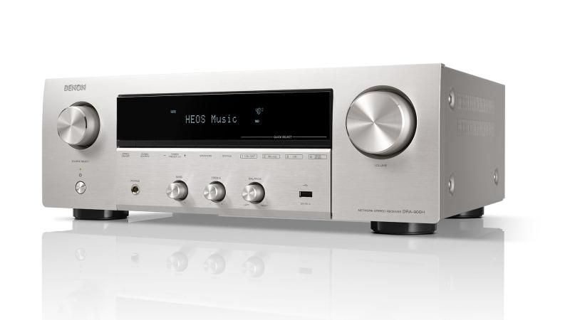 Denon ネットワークレシーバー HDMIセレクター搭載のHi-Fiステレオアンプ シルバー DRA900HSP