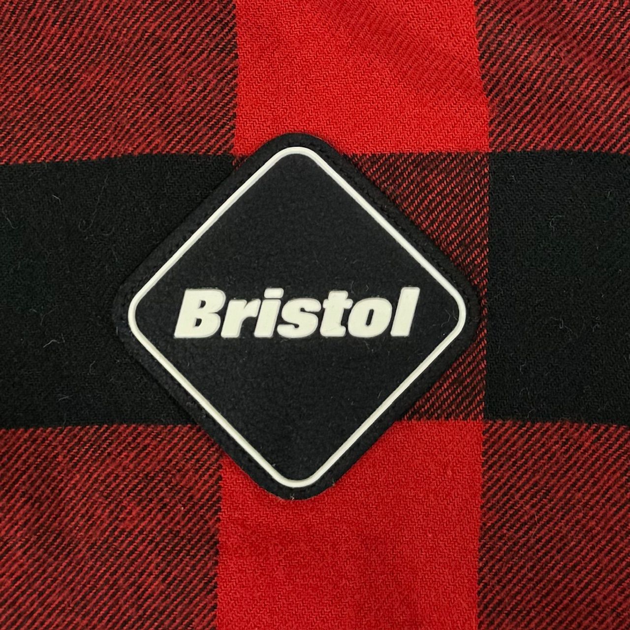 F.C.Real Bristol 21AW BIG LOGO FLANNEL BAGGY SHIRT ビッグロゴ ...