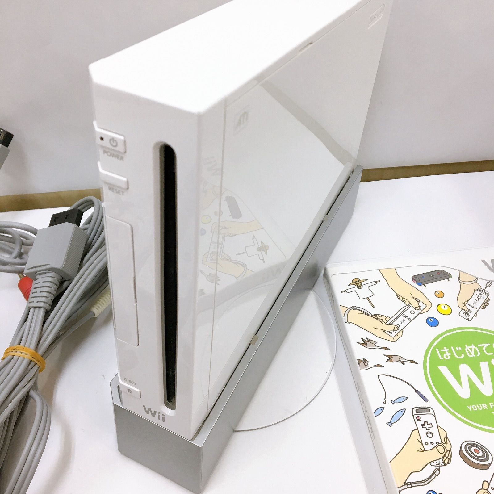 Wii 本体 すぐに遊べるセット リモコン ソフト付 - メルカリ