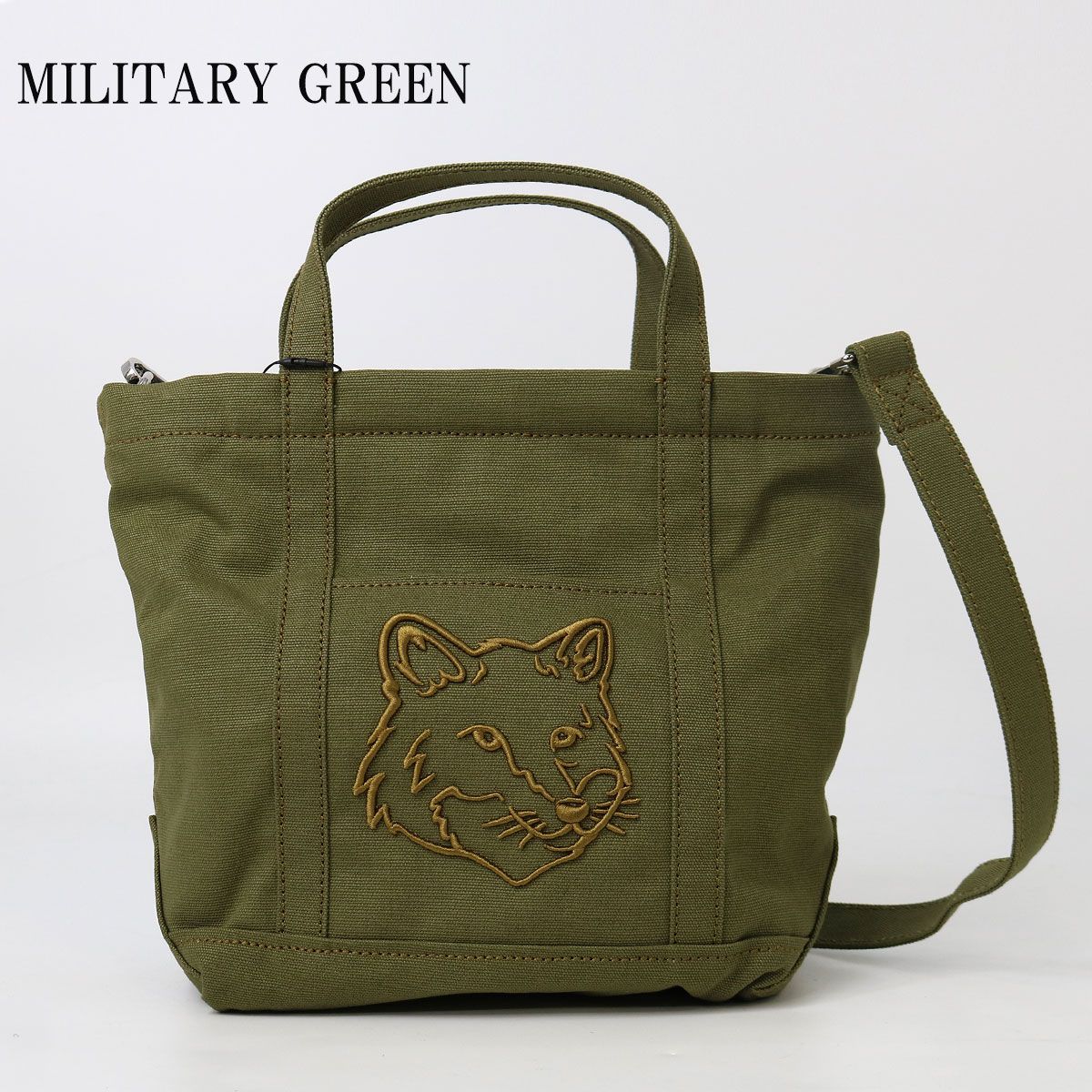 MAISON KITSUNE メゾン キツネ トートバッグ LW05103WW0107 ロゴ MAISON KITSUNE メゾン キツネ トートバッグ LW05103WW0107 ロゴ