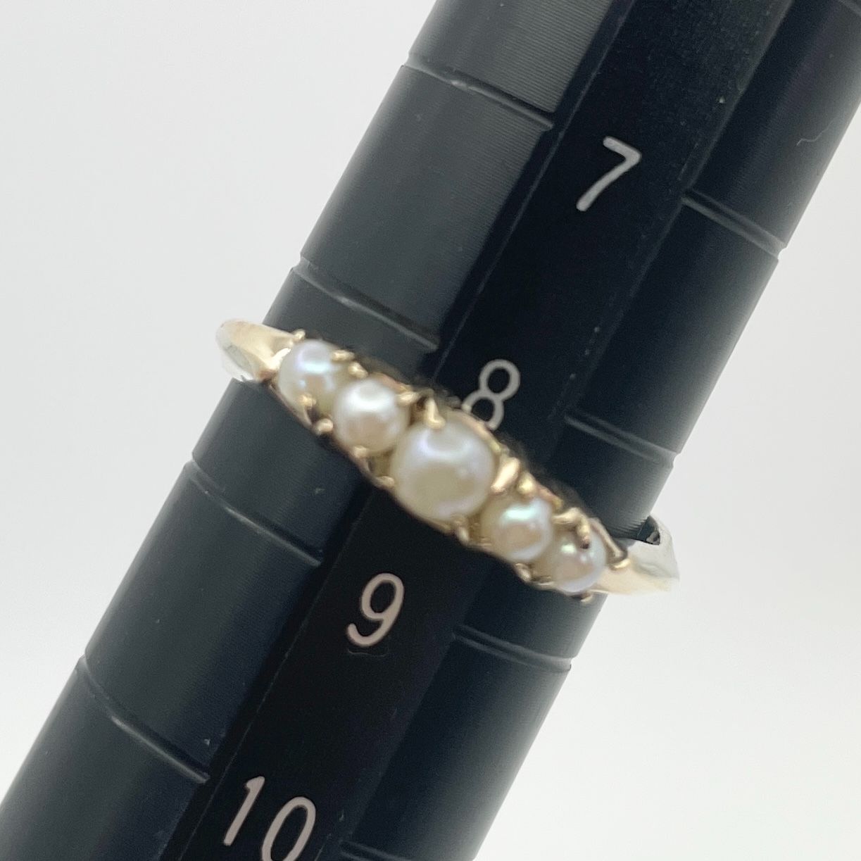 4℃ K10×シルバー925 パール コンビ ヨンドシー リング /24-2521S 