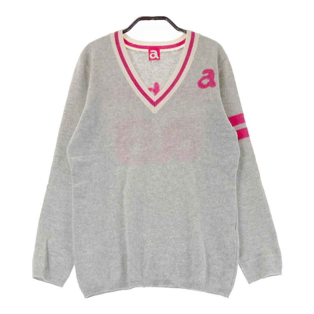サイズ：38 ARCHIVIO アルチビオ カシミヤ Vネックニット
