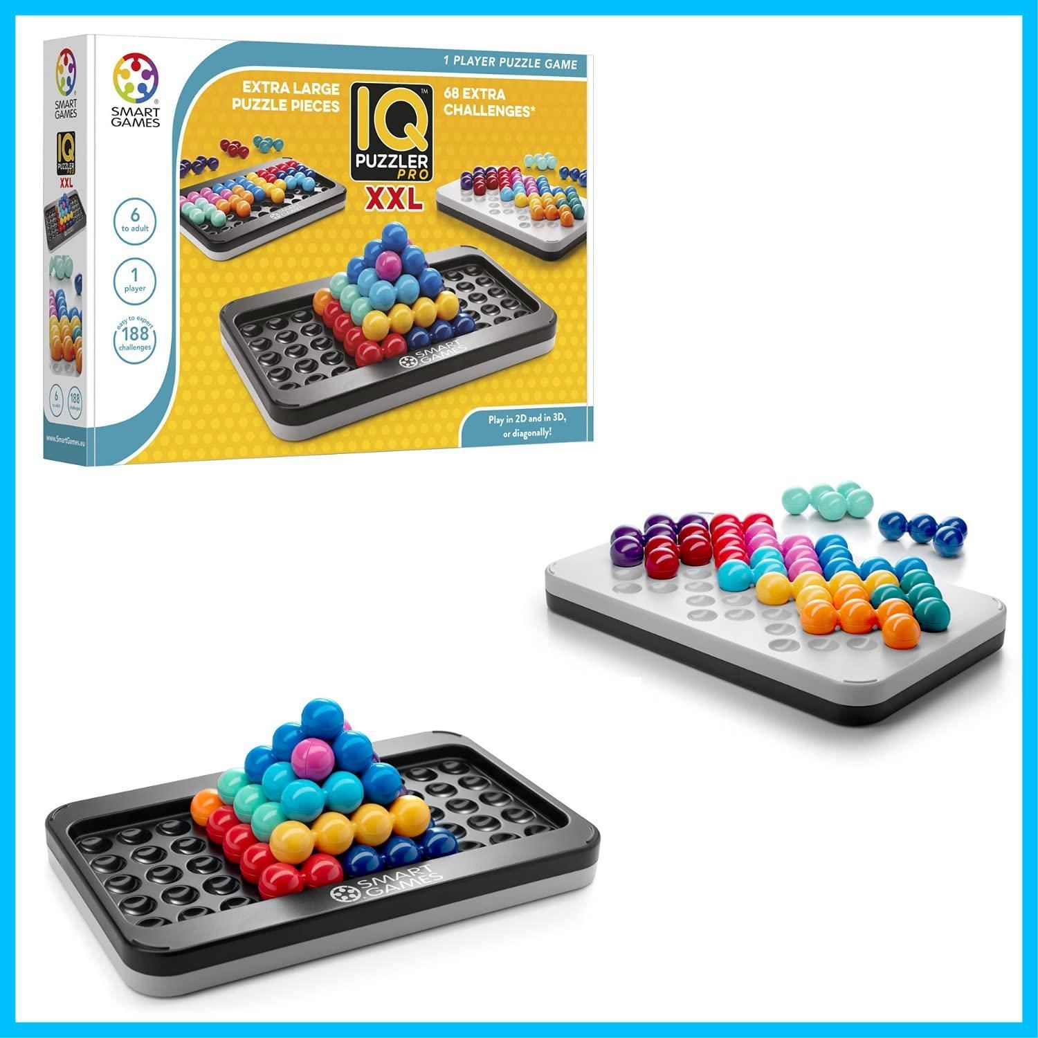 【在庫処分】正規品 SG455XL 25.5cm x 41.5cm パズルゲーム 脳トレ XXL IQパズラープロ Games Smart SmartGames