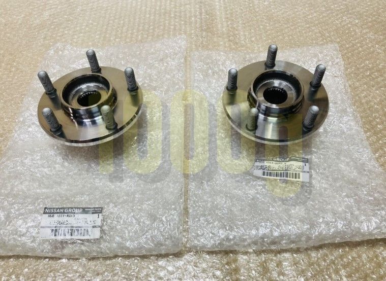 日産純正 NISSAN 超 品 ステージア C34 フロント ハブ 左右セット WGC34 WGNC34 RB25DE RB25DET RB26DETT