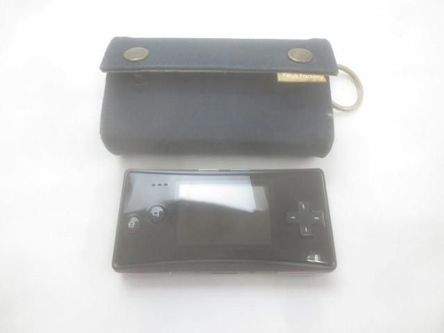 品 ゲーム ゲームボーイミクロ 本体 OXY-001 ブラック 動作品 ケース付き