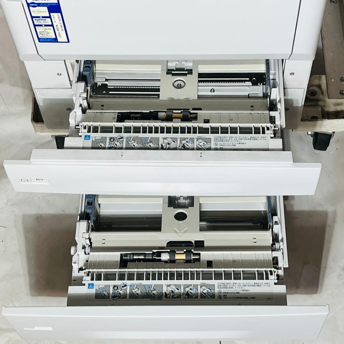 中古】エプソン A3対応 カラーページプリンター LP-S8160 2段カセット  