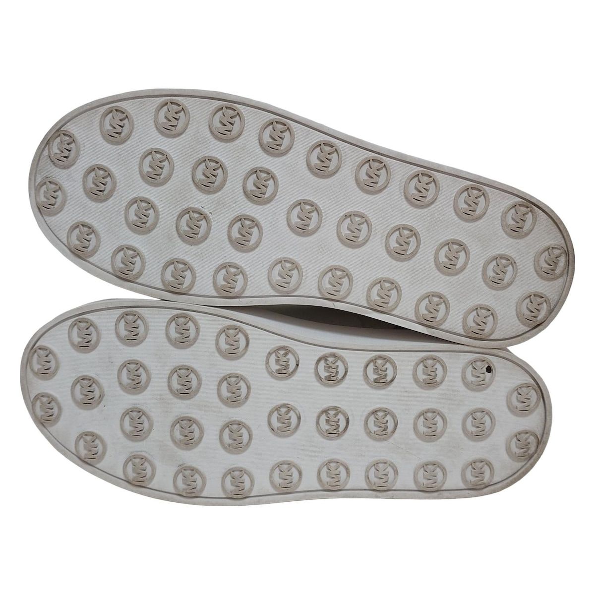 白×シルバー×ゴールド インソール取外し可