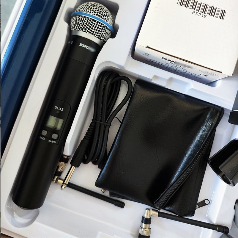 Shure SLX4 ワイヤレスマイクシステム SLX-D - Wireless Microphone System - Shure USA