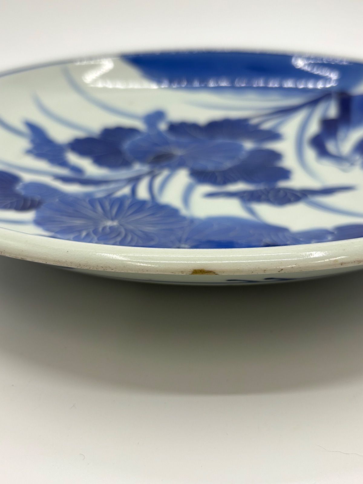 古伊万里 志田窯 【染付藍色菊文】➀ 29.5センチ - メルカリ