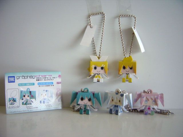 Irl04FzグラフィグチャームVol.1初音ミクコレクション全5種