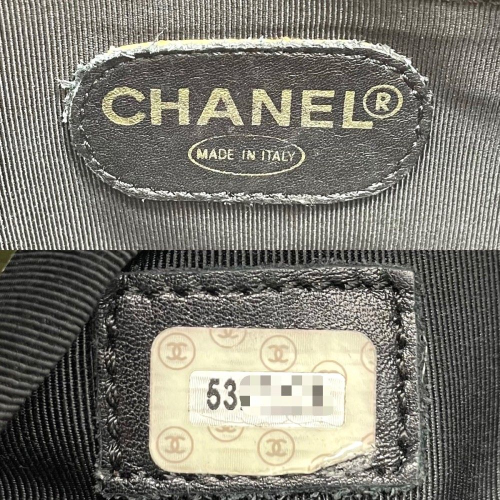 シャネル トートバッグ レディース チェーンハンドバッグ ココマーク 肩掛け ココ 鞄 かばん トート CHANEL キャビアスキン ブラック 黒  ゴールド金具【中古品】