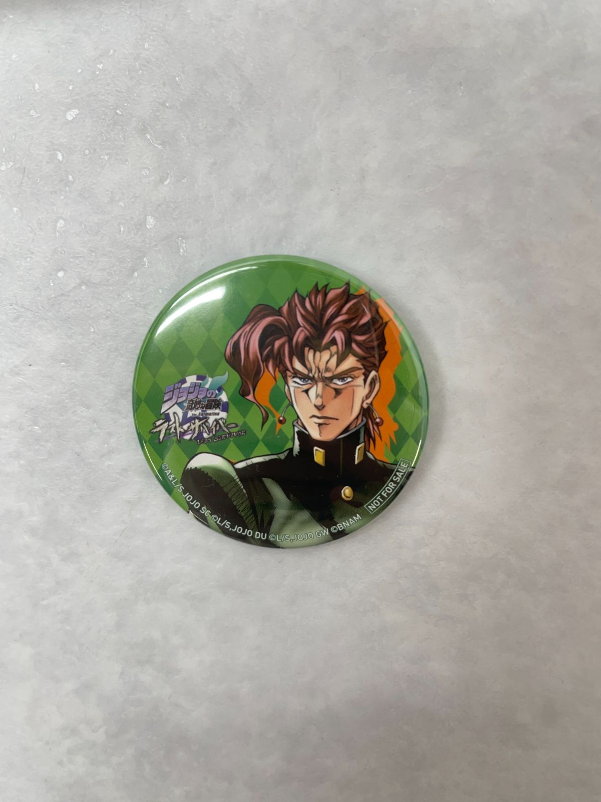 ジョジョの奇妙な冒険 ラストサバイバー キービジュアル缶バッジ DIO ジョジョの奇妙な冒険 ラストサバイバー キービジュアル缶バッジ