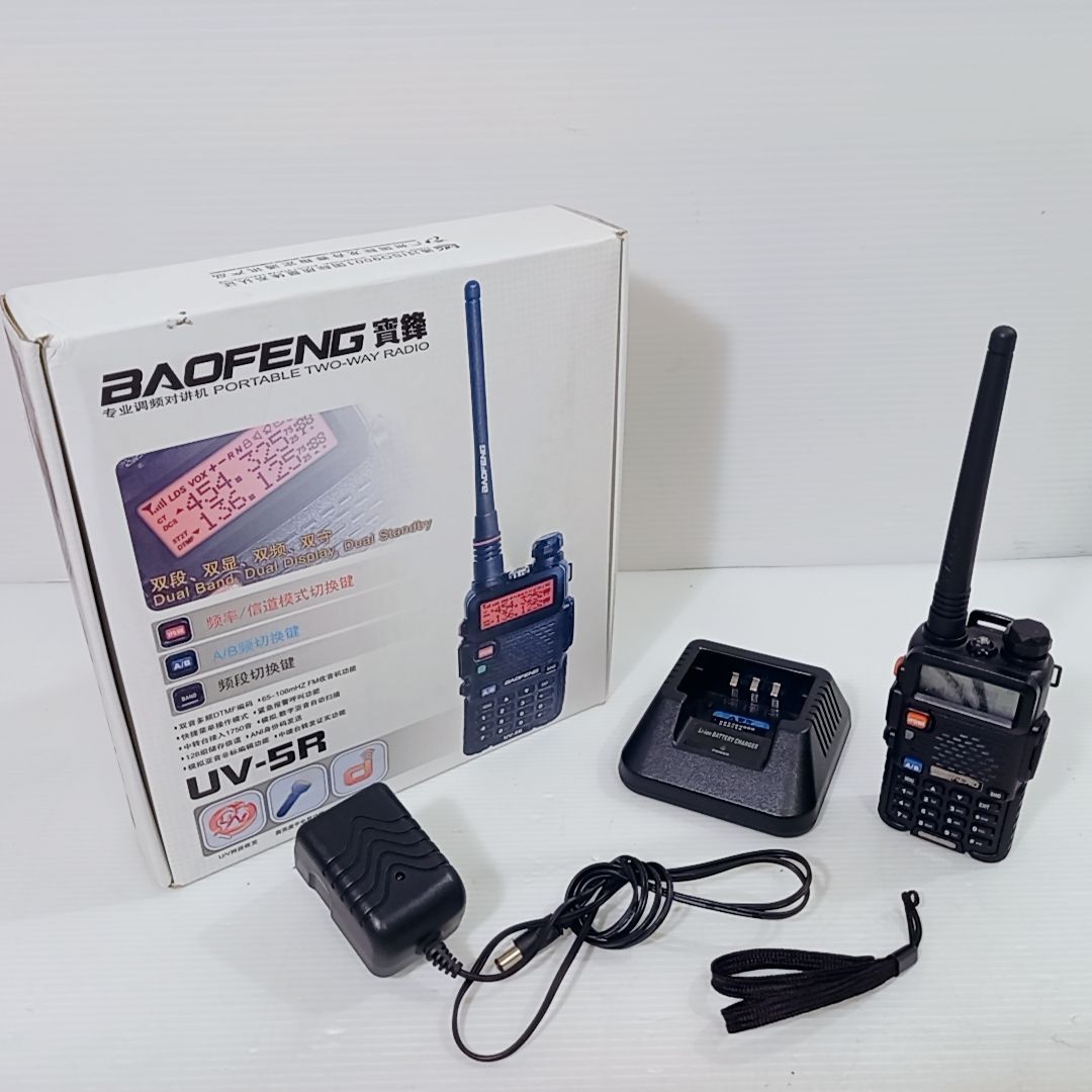 広帯域受信機 BAOFENG UV-5R デュアルバンド受信機