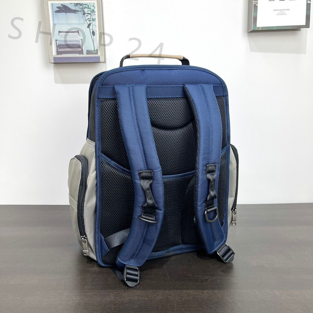 新品未使用 TUMI ALPHA3 バックパック リュックネイビーブルー 2603580 - メルカリ