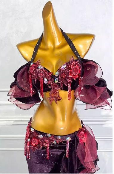 ベリーダンス オリエンタル衣装 ブラ スカート オリエンタル オーダー