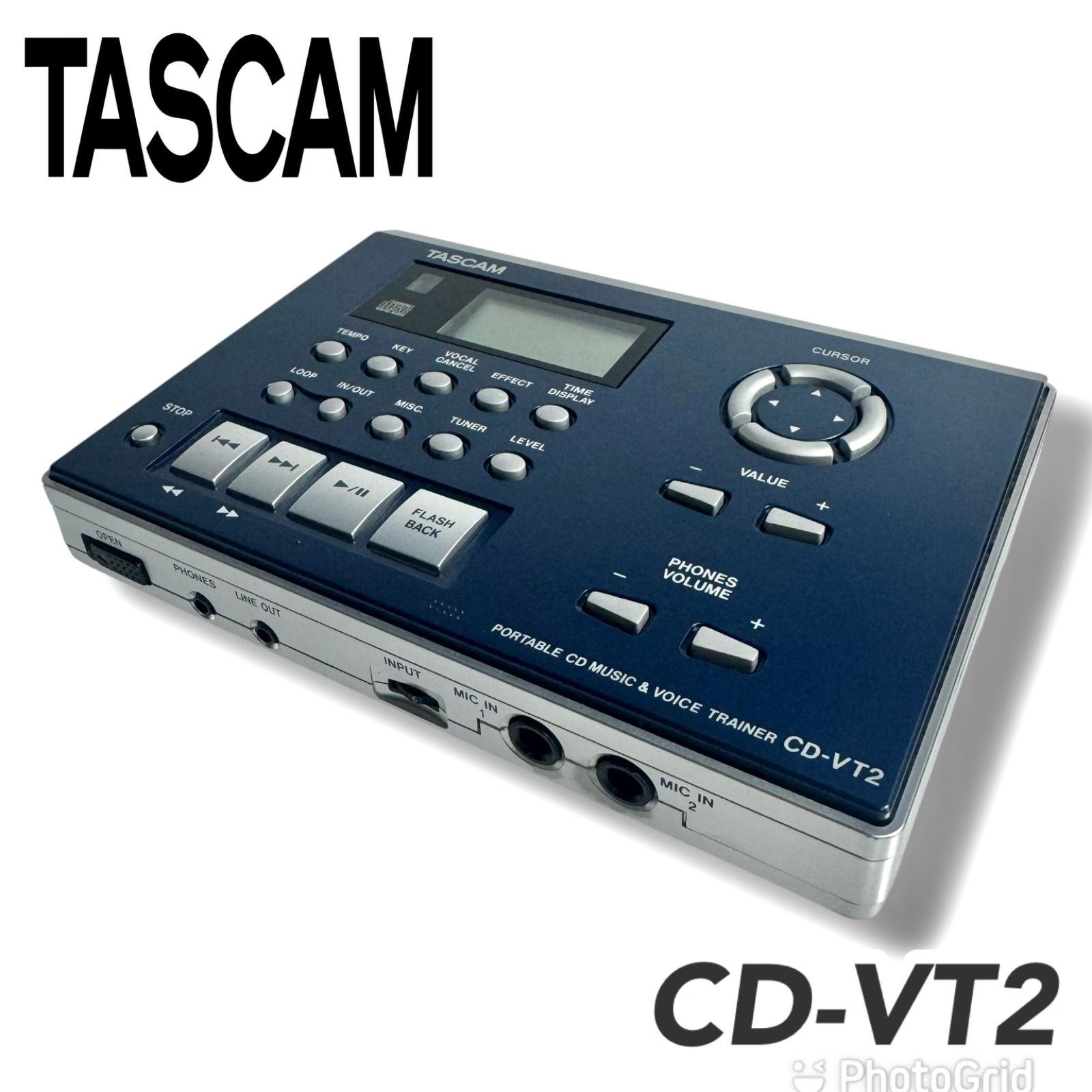 ✨美品✨TASCAM CD-VT2 CDプレーヤー ボイストレーナー タスカム