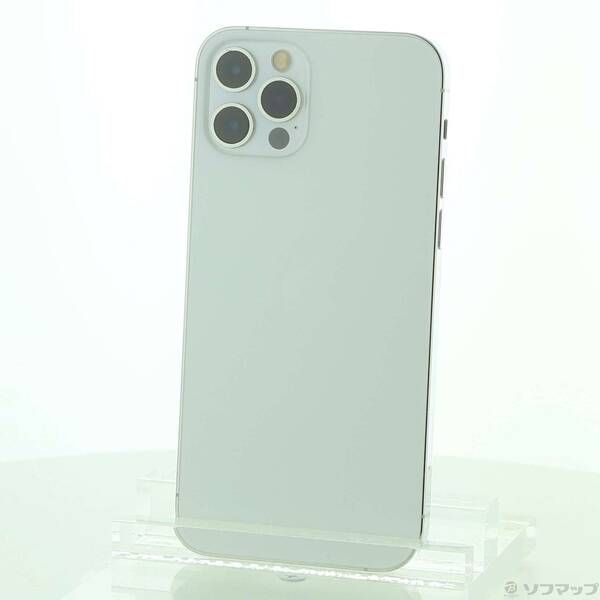 中古品〕 iPhone12 Pro 128GB シルバー MGM63J／A SIMフリー【344