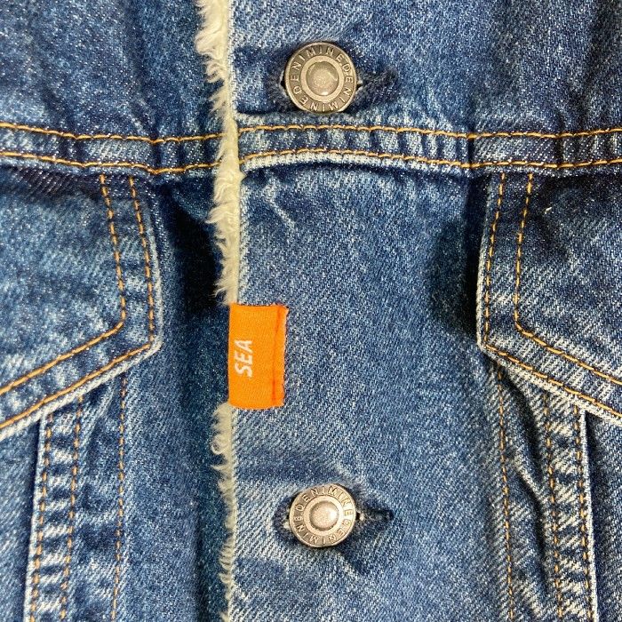 ☆WIND AND SEA × MINEDENIM ウィンダンシー×マインデニム 20MND-WA001