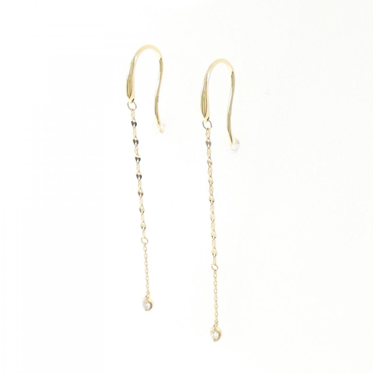 スタージュエリー ダイヤモンド ピアス 0.04CT