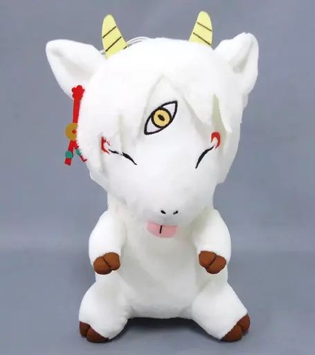 中古】ぬいぐるみ 白澤 おおきめ白澤ぬいぐるみ 「鬼灯の冷徹