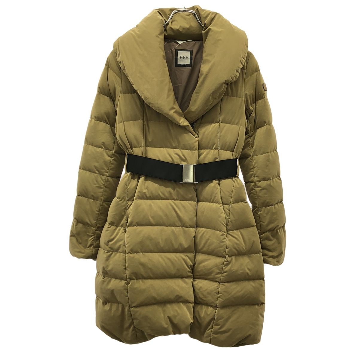 TATRAS タトラス 13AW ショール ベルテッドダウンコート LTA13A4286 グリーン系 02