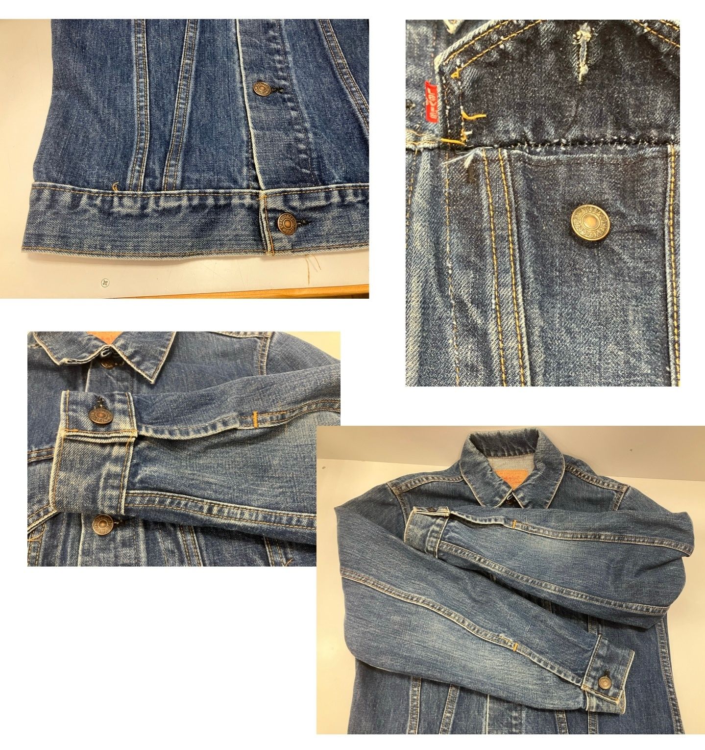 Levi's リーバイス 70505 4th 濃紺 USA製 70s ケアタグ 70's Levi's リーバイス 70505 4th 濃紺 USA製 70s ケアタグ 70's