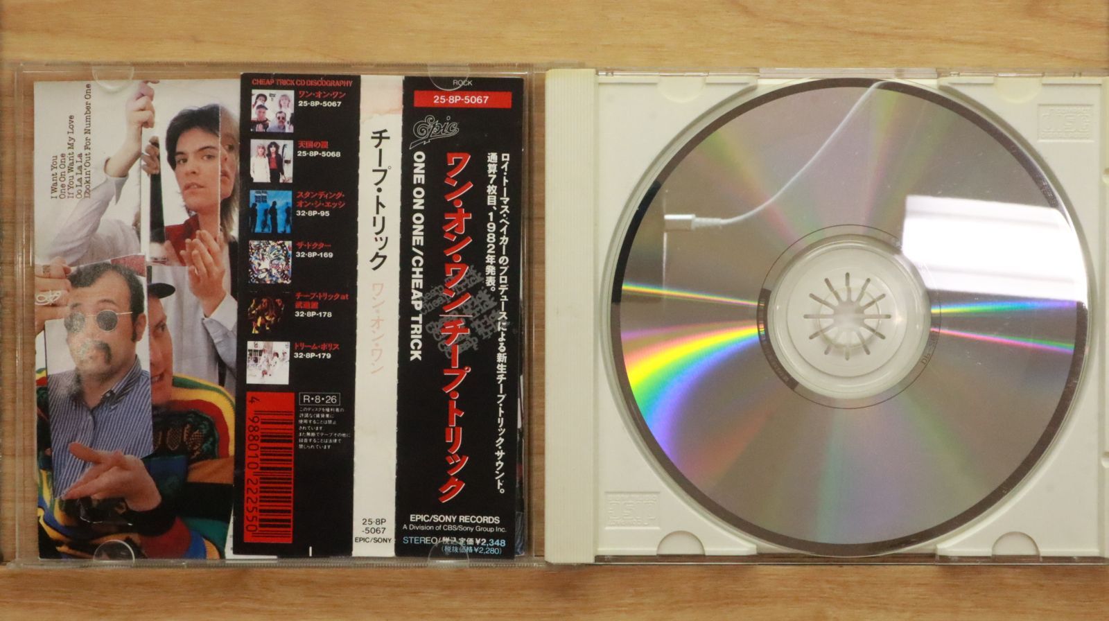 国内盤CD☆チープ・トリック/Cheap Trick□ ワン・オン・ワン