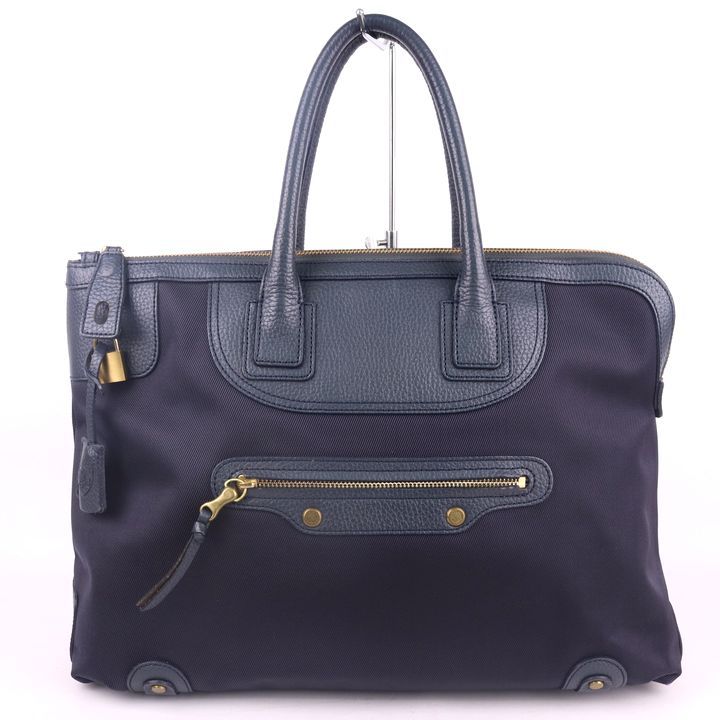 トフアンドロードストーン トートバッグ キーナイロン レザー A4可  