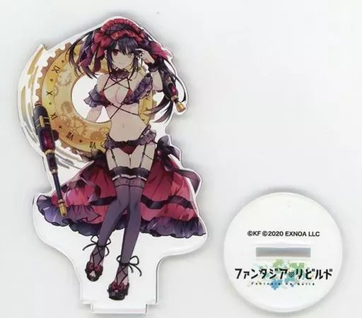 ファンタジア・リビルド オンラインくじ　缶バッジ　時崎狂三＆ライナ・リュート ファンタジア・リビルド オンラインくじ | くじ引き堂