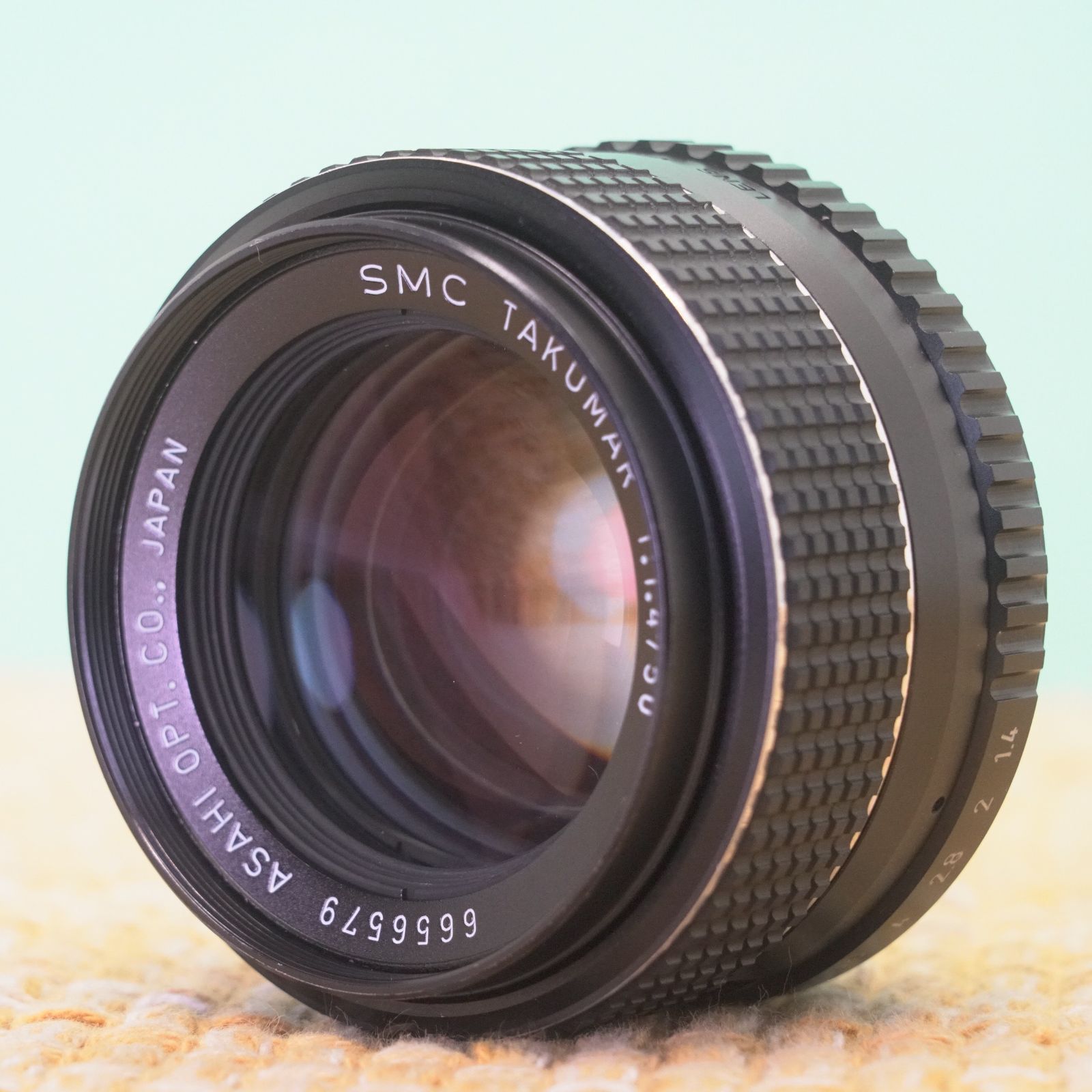 SMC TAKUMAR 50mm f1.4 オールドレンズ フード付 #579 - カメラのしゃ