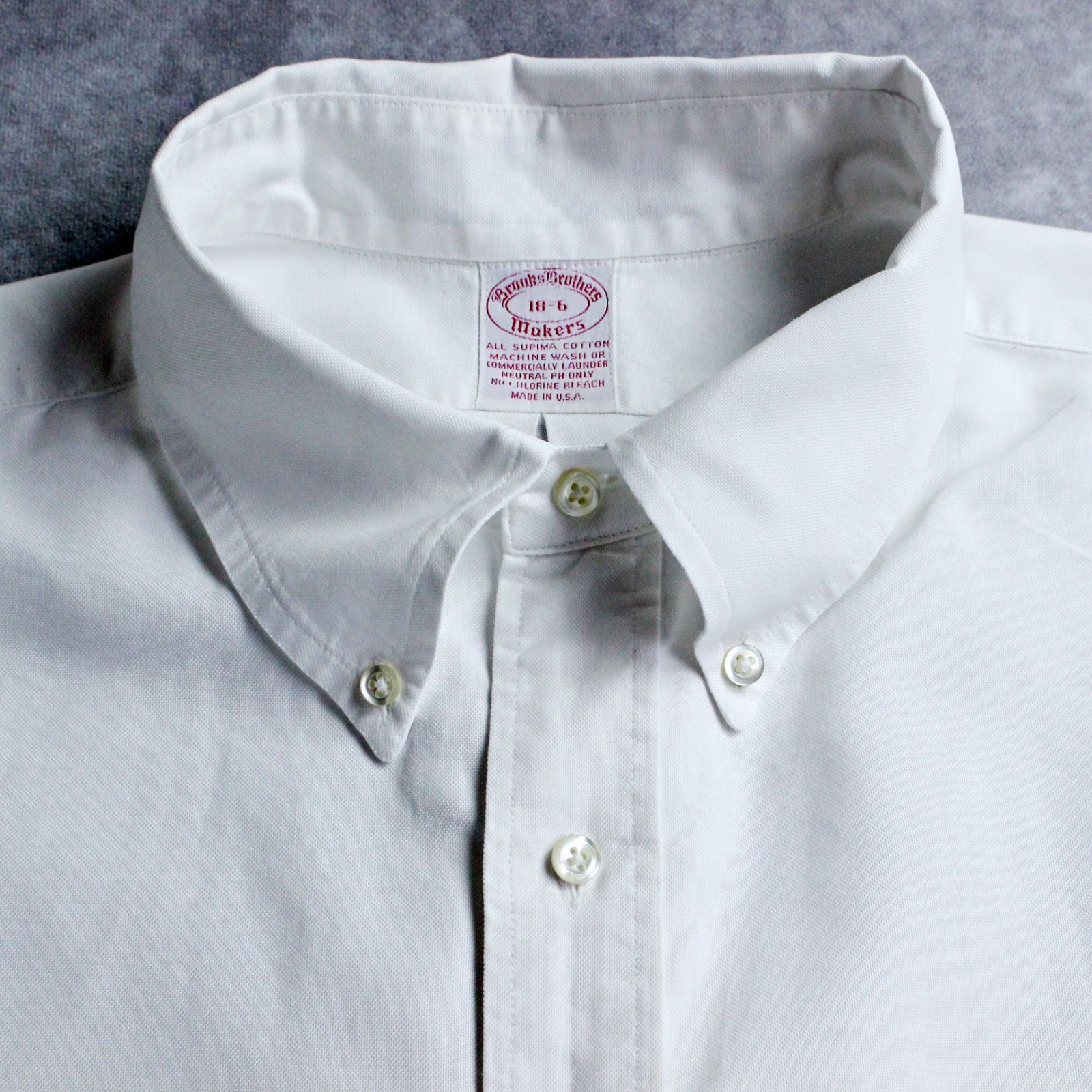 BROOKS BROTHERS】90s アメリカ製 Makersタグ スーピマコットン