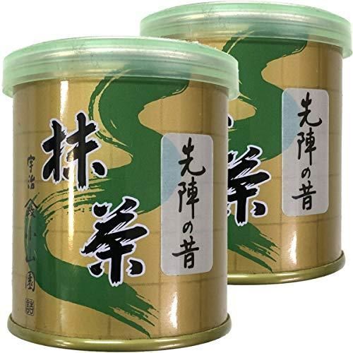 山政小山園 高級宇治抹茶 粉末 先陣の昔 30g 巣鴨のお茶屋さん 山年園 【2個セット】