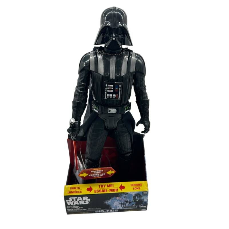 STAR WARS DX版 ダース ベイダー 20インチフィギュア 光るライトセーバー 音声ギミック付 JAKKS Pacific 品