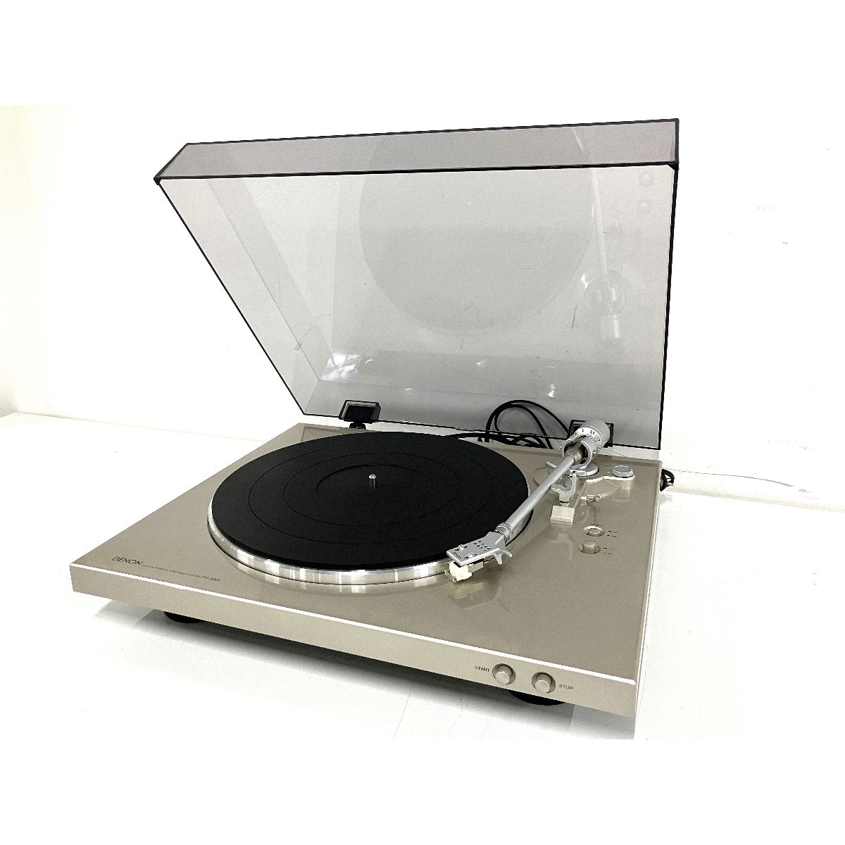 動作保証】DENON DP-300F レコードプレイヤー ターンテーブル 中古 
