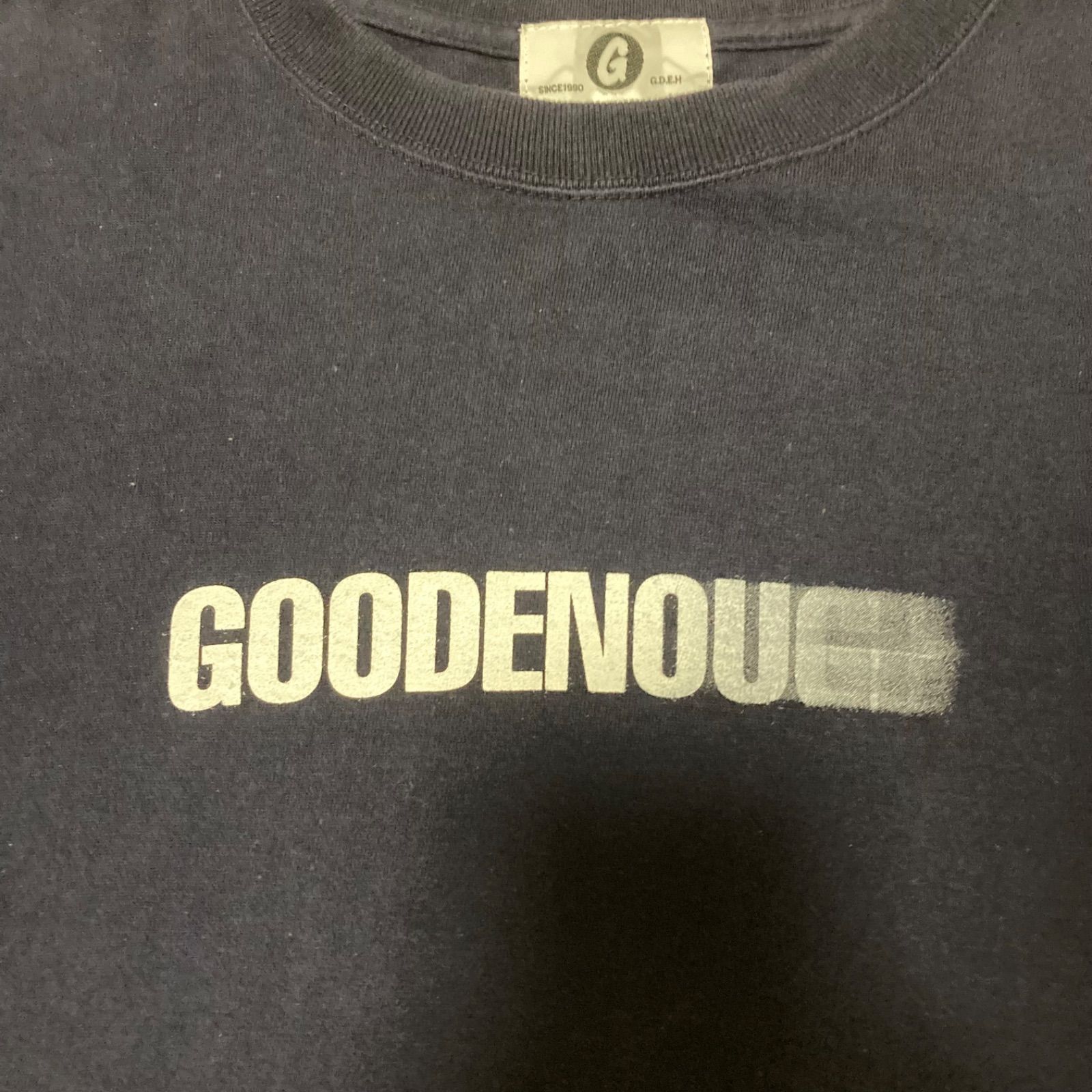 goodenough グッドイナフ モーションロゴ ロングスリーブT 裏原 初期