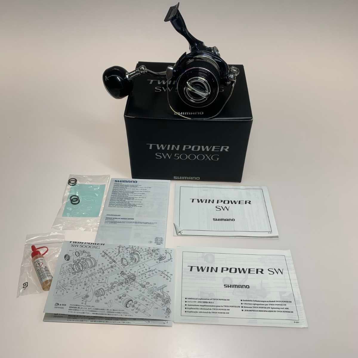 SHIMANO - SHIMANO シマノ 04222 釣り用品 リール スピニングリール 21ツインパワーSW 5000HG キズ有 程度B 箱付 シマノ 21ツインパワーSW 5000XG : フィッシング相模屋Yahoo!店