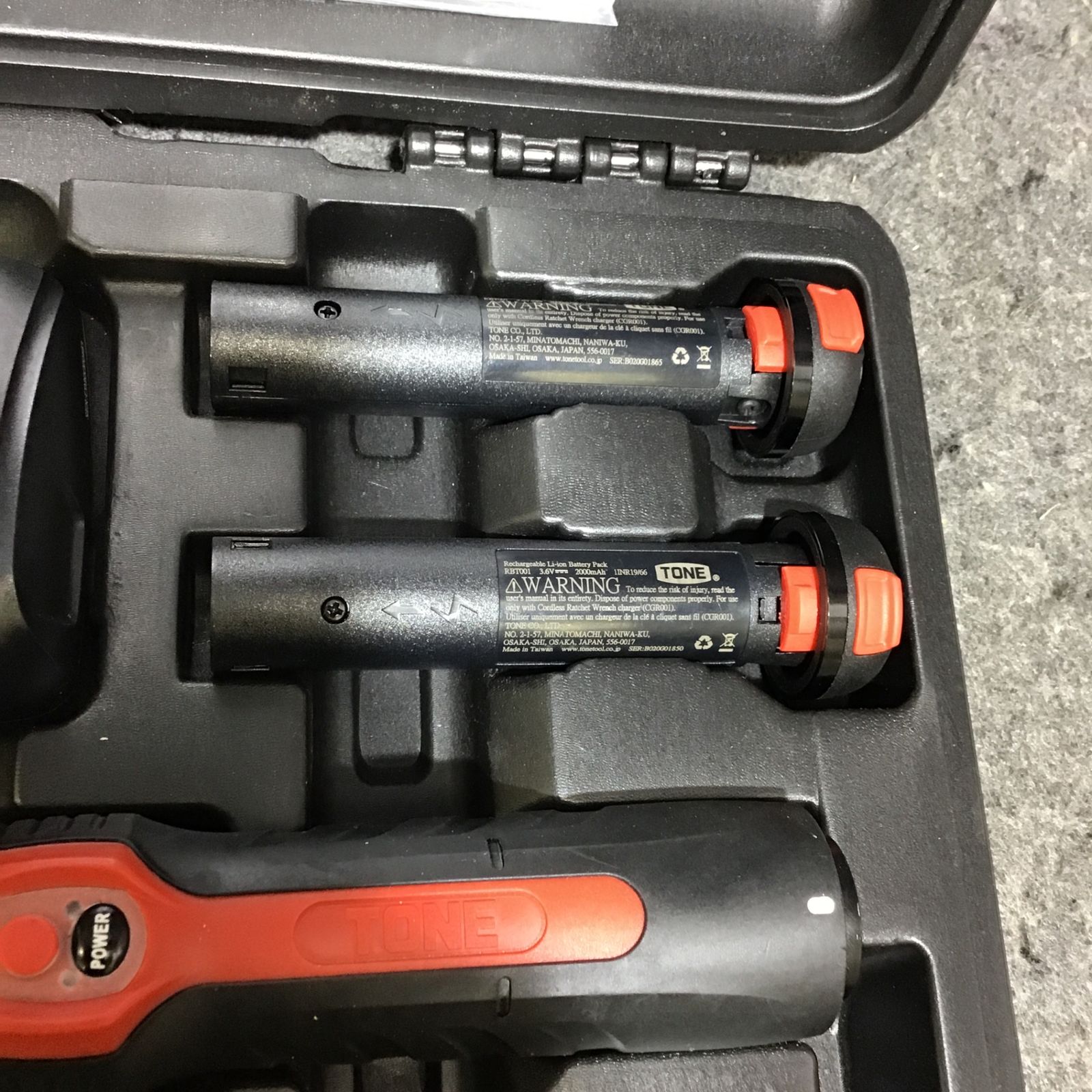 TONE電動ラチェットCR3000T新品未開封 TONE電動ラチェットCR3000T新品未開封