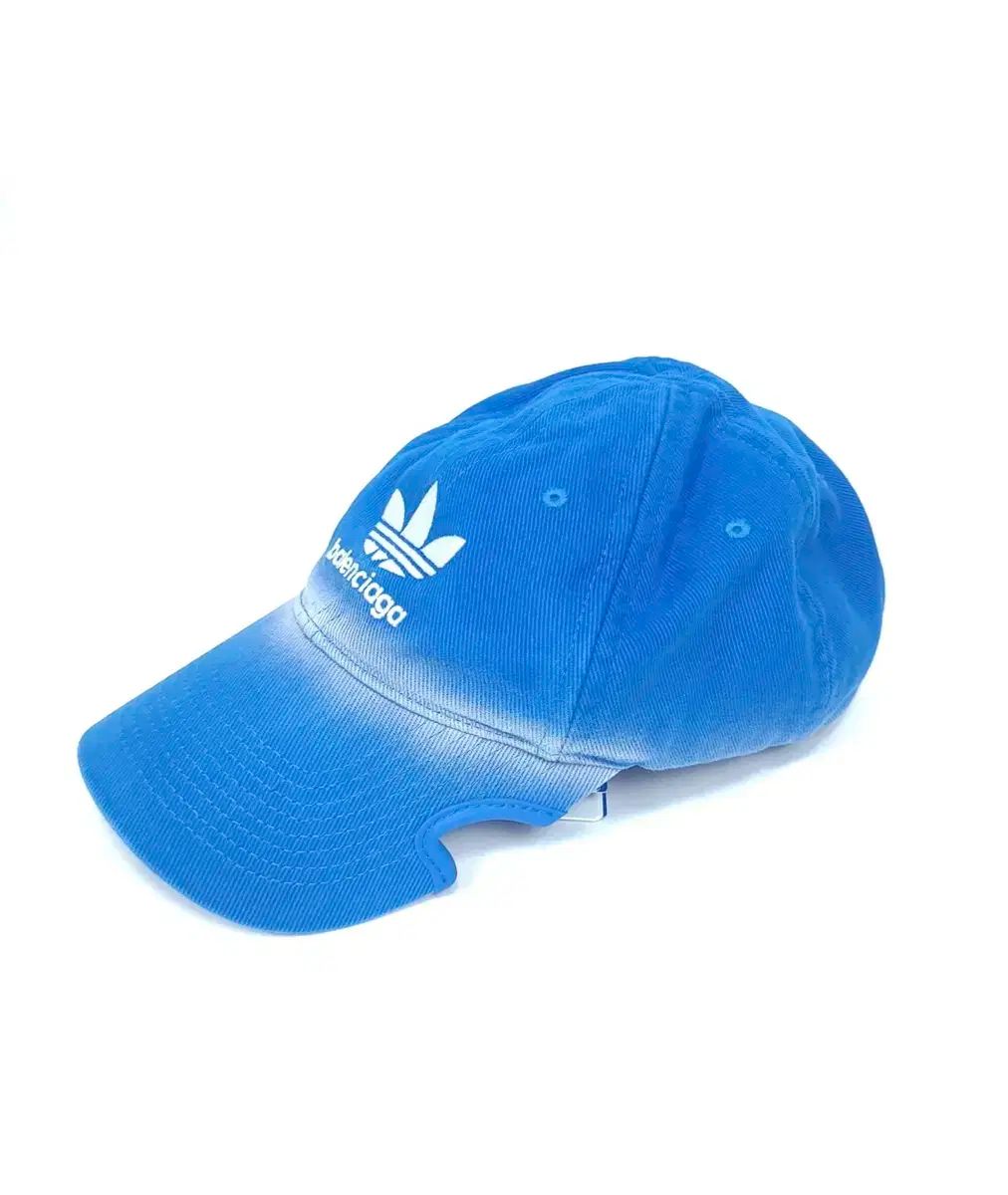 BALENCIAGA バレンシアガ X Adidas アディダス コットン ドリル ボールキャップ サイズ L クリームフィート