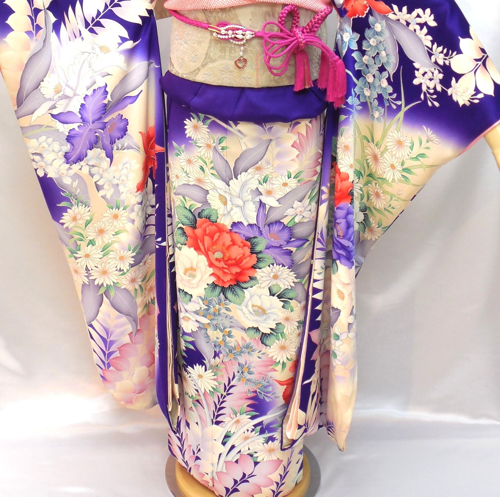 フォロワー割】美品☆クリーニング済 振袖フルセット 正絹 成人式 振袖