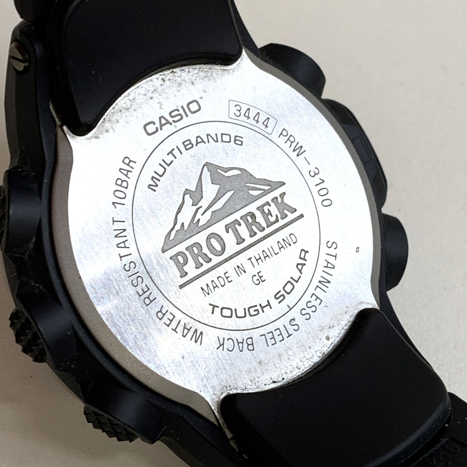 中古品】CASIO PRO TREK PRW-3100 腕時計 カシオ プロトレック タフ 