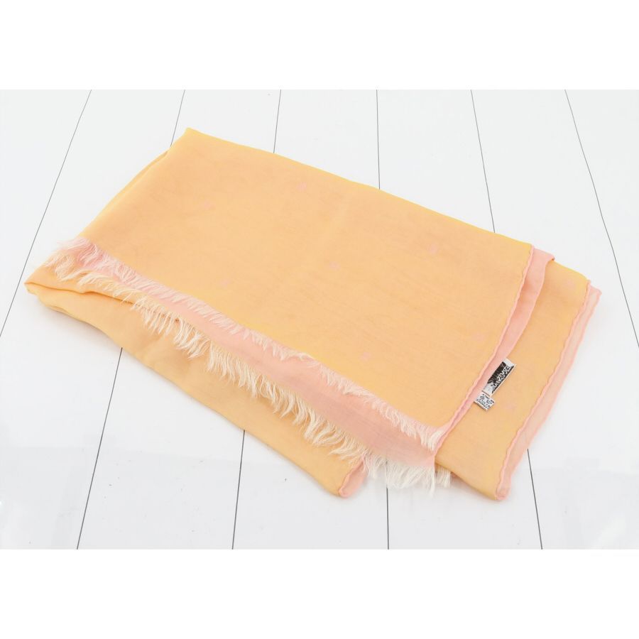 エルメス ストール ショール SILK 色 ORANGE|PINK