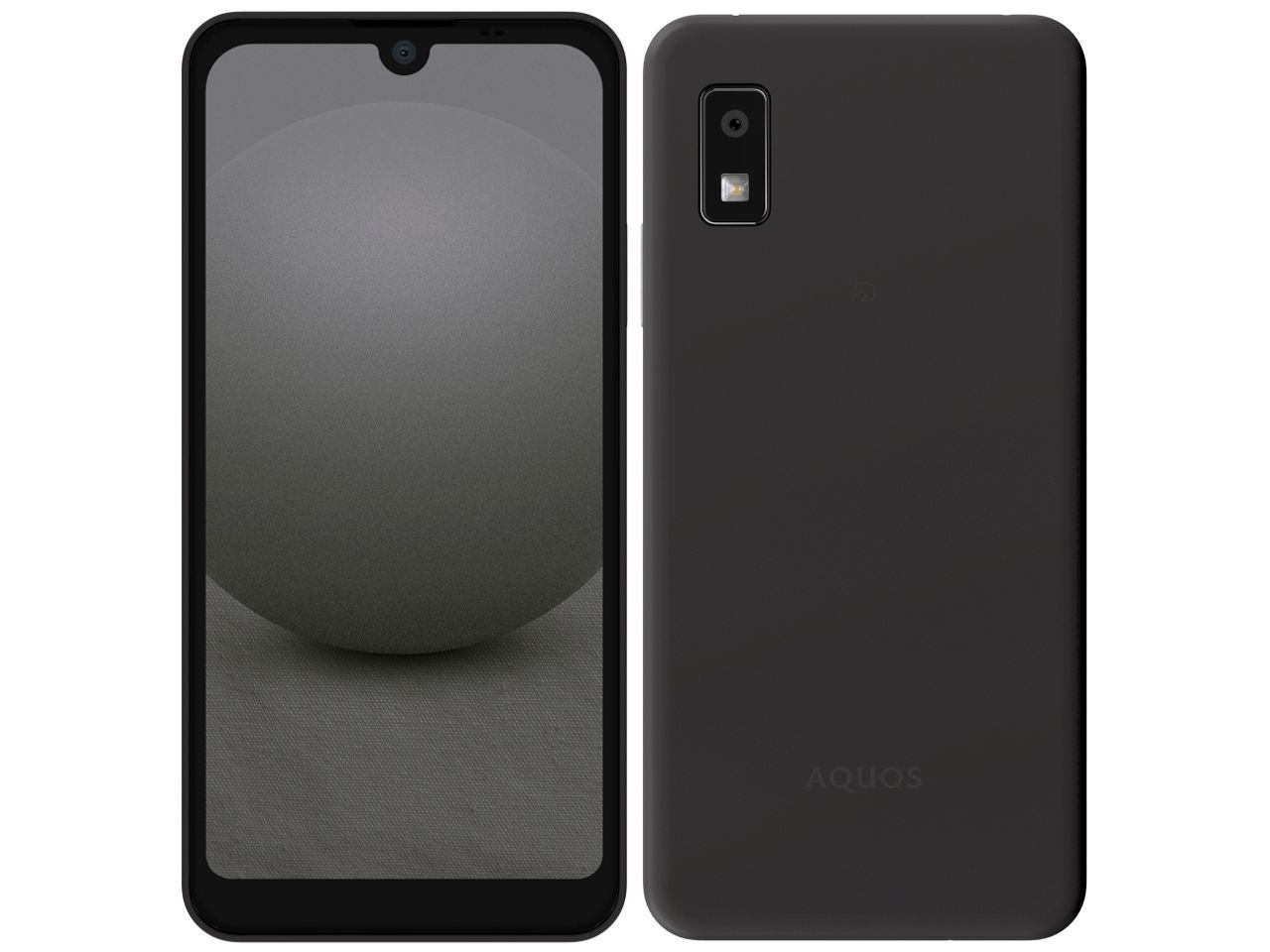 【送料無料】セイモバイル★SIMフリー Softbank AQUOS wish3 ブラック A302SH 新品未使用品 白ロム